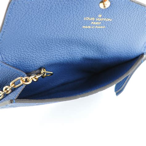 louis vuitton empreinte key pouch denim|louis vuitton vernis key pouch.